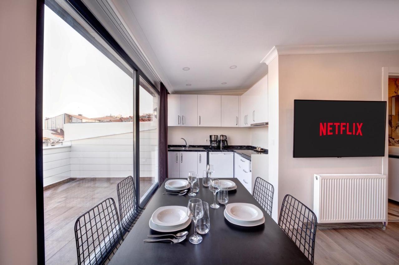 Etiz Hotels & Residences Istanbul Bagian luar foto