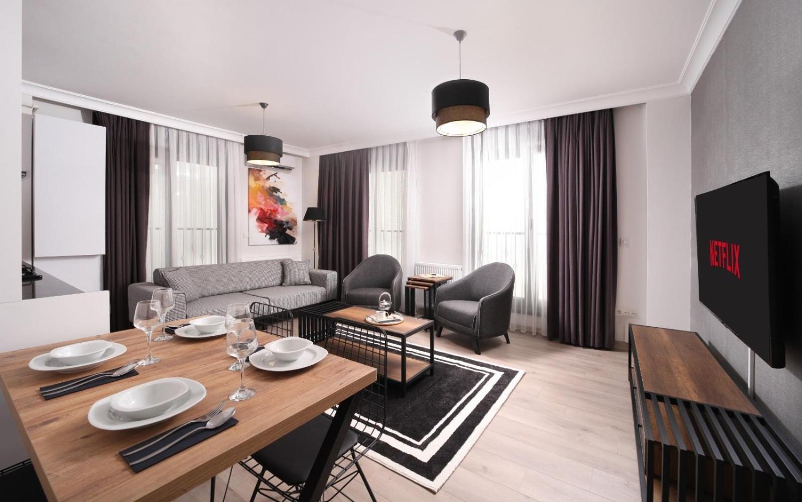 Etiz Hotels & Residences Istanbul Bagian luar foto