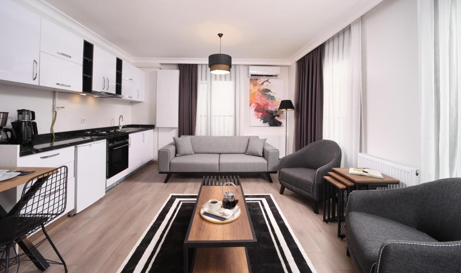 Etiz Hotels & Residences Istanbul Bagian luar foto